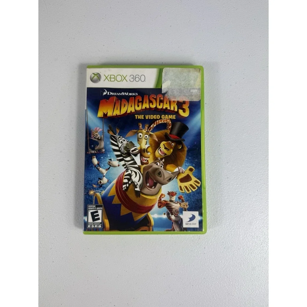 Xbox 360 Madagascar 3 The Video Game